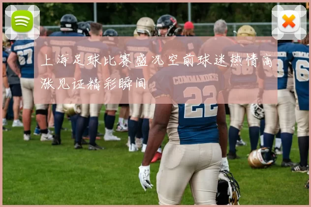 上海足球比赛盛况空前球迷热情高涨见证精彩瞬间